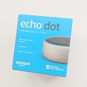 Amazon Echo Dot 3rd Generation Alexa Bluetooth WiFi Audio Line Out
